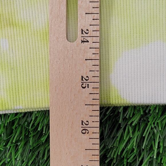 Champion Sweatshirt Medium 22x25 Green White Baggy - Picture 8 of 16